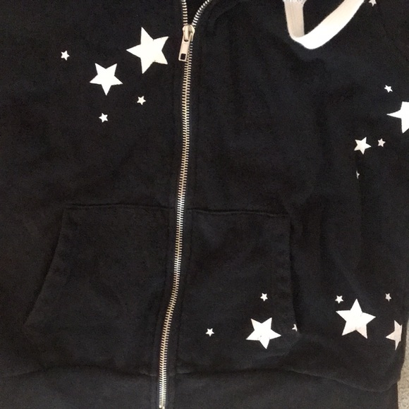 KATIEJNYC Black Star Hoodie- Large - Picture 3 of 4